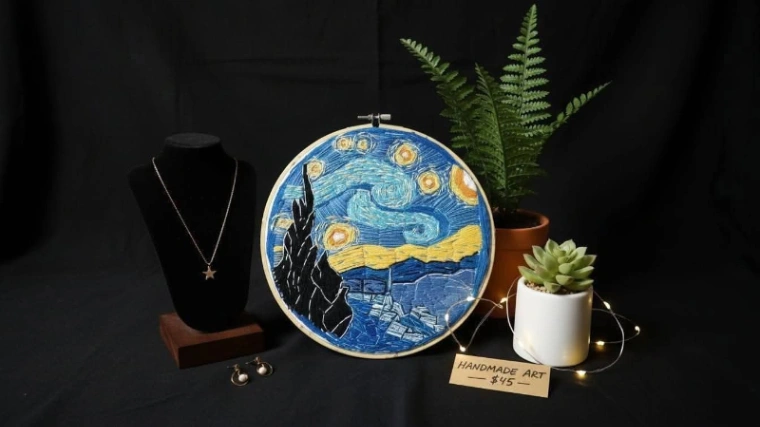 Handmade Starry Night